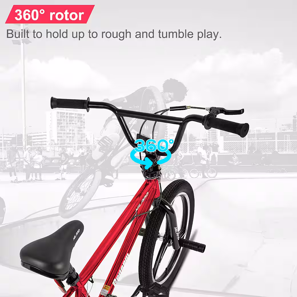 20-Inch 3-Spoke BMX Bike for Boys and Girls Ages 5-12 - Image 10