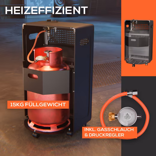 Heater Infrared Heater HB-015 Gas Heater, Piezo Ignition,4200 Watts,I3B/P(50) - Image 3