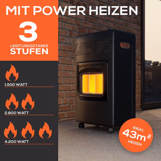 Heater Infrared Heater HB-015 Gas Heater, Piezo Ignition,4200 Watts,I3B/P(50) - Image 4