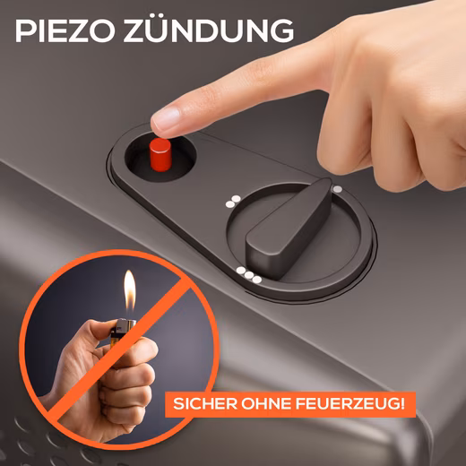 Heater Infrared Heater HB-015 Gas Heater, Piezo Ignition,4200 Watts,I3B/P(50) - Image 5