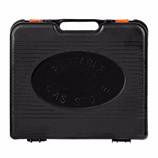 Camping gas grill 1 flaming gas stove + 8 gas bottles + suitcase camping stove gas stove