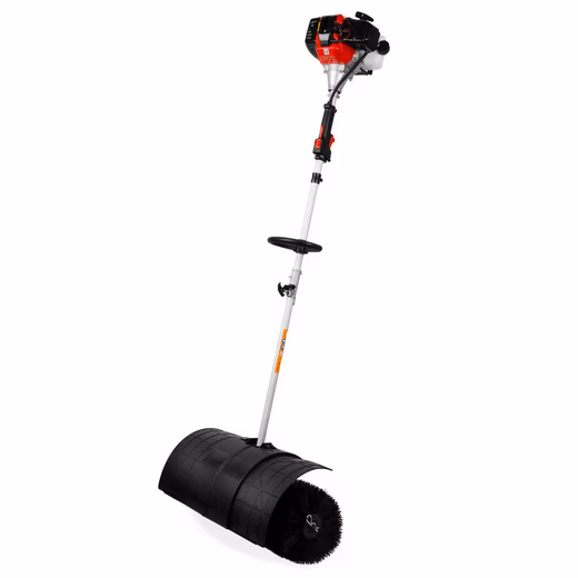 Petrol Sweeper, Motorized Sweeper, Petrol Sweeper, 3 HP 2-stroke engine, 52cc, with carrying strap