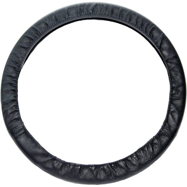 Steering wheel cover, genuine leather, 19782