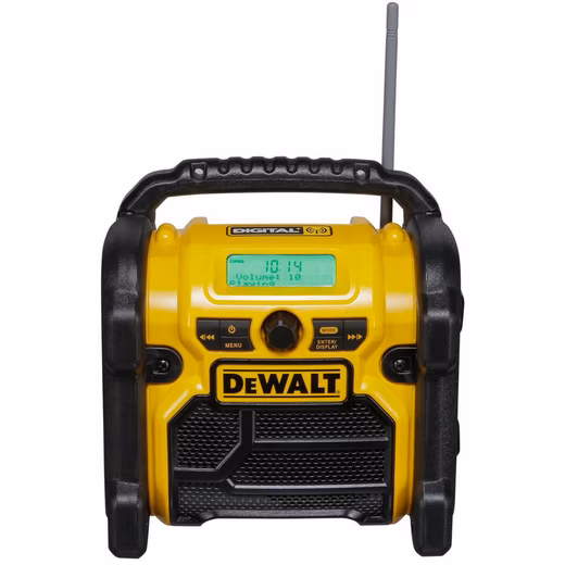 DCR020-QW XR Li-Ion compact radio with DAB+ construction site radio