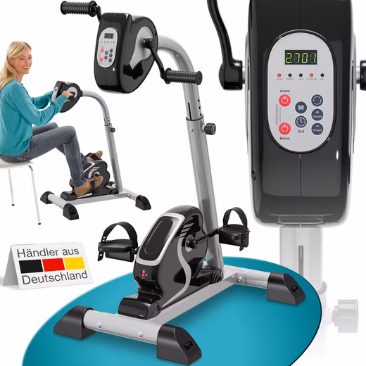 Exercise trainer motor-driven & with training programs, gentle and adjustable