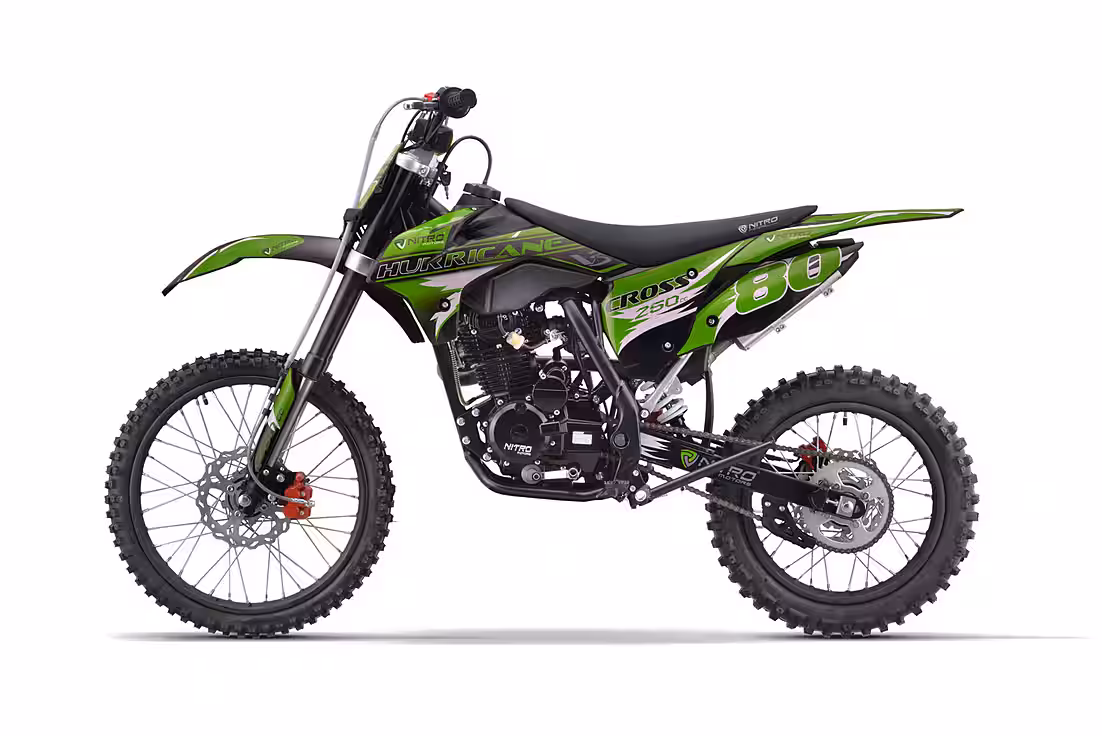 Cross bike 250cc Dirt bike BRX V3 19/16 Kick and electric start - Image 9