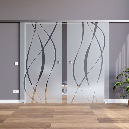 Double sliding door M6+DPL