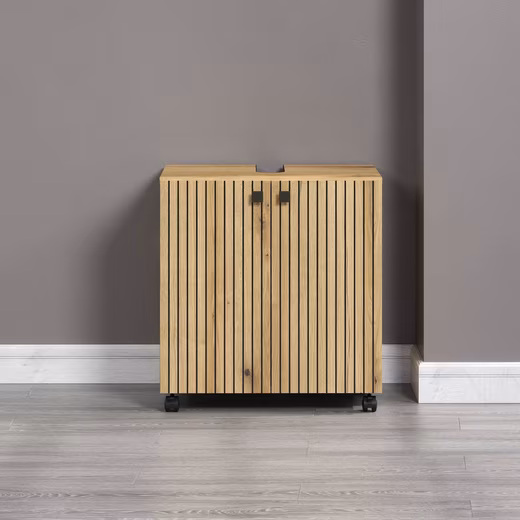 Amrum vanity unit Vanity unit on casters - (W/D/H) optionally 60-80/42/64 cm