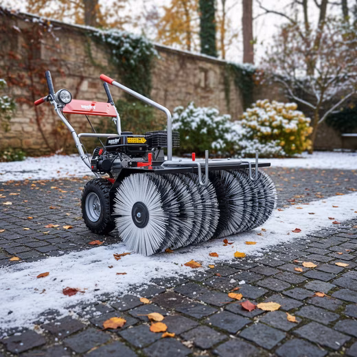 Petrol Sweeper 8680 SE with Electric Start 6.5 HP 80.00 cm Working Width, LED Headlights, 196 cc