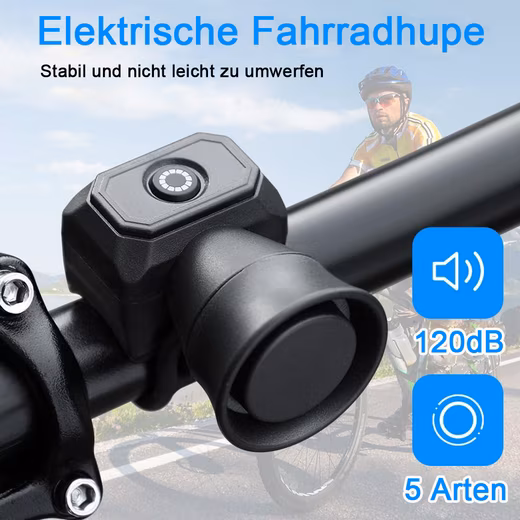 Bicycle bell, electric bicycle bell, USB rechargeable - Image 2