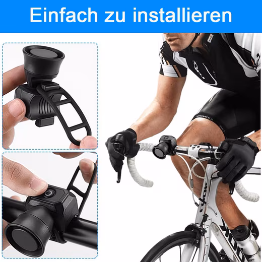 Bicycle bell, electric bicycle bell, USB rechargeable - Image 4