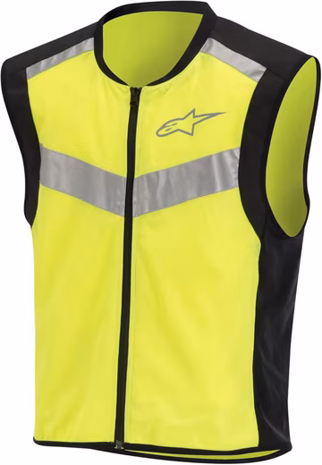 High-visibility vest flare high-visibility vest