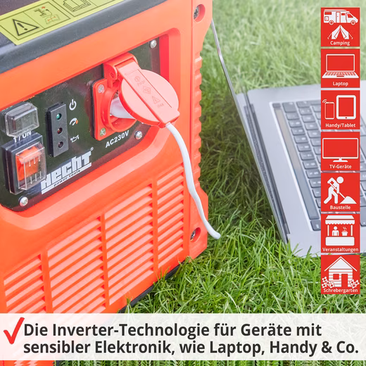 Power generator inverter gasoline IG 1100 - Image 12
