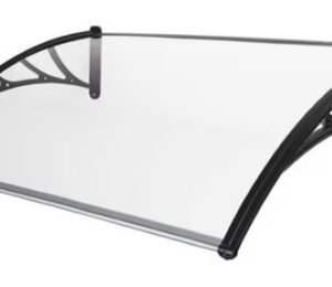 Lean-to canopy, porch roof, matte finish, 100x120 cm