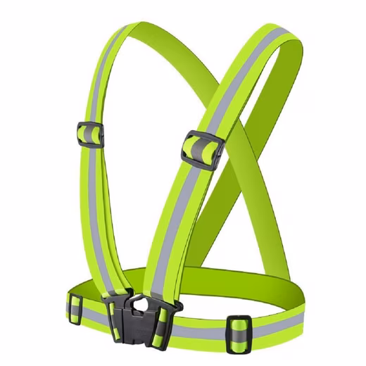 High-visibility vest Reflective safety vest with adjustable straps