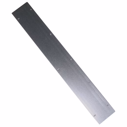 Furniture fitting, steam protection plate for dishwashers Material: Galvanized steel, 600 mm, vapor barrier/heat shield