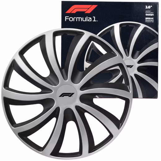 Wheel trim set 16 inch WC161 Silver/Black