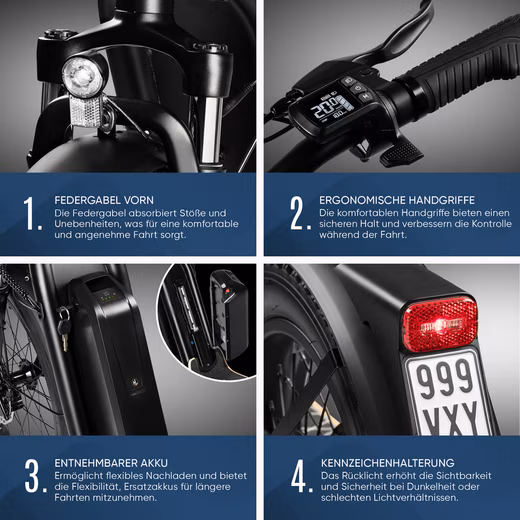 Road Approved E-Scooter ABE Electric Scooter Electric Scooter eKFV Approval - Image 4