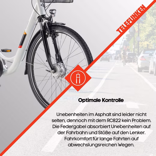 E-bike city bike all-rounder RC822 - Image 7