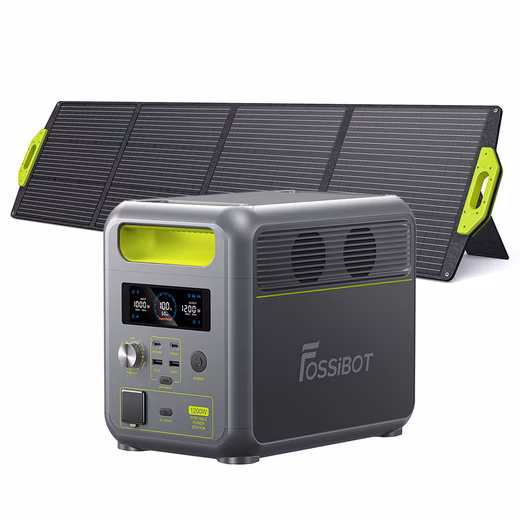 Power Generator F1200+ SP200 Solar Panel