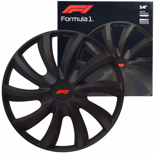 Wheel trim set 14 inch WC142 Black Matte