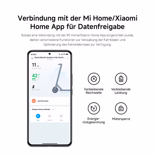 E-Scooter Electric Scooter 4 Lite GE, 2nd Gen - Image 11