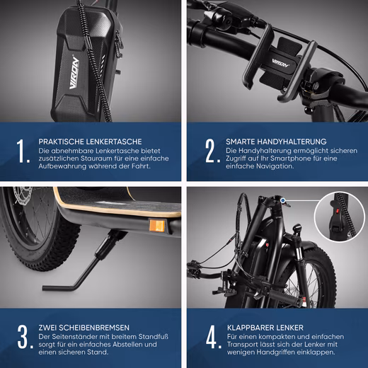 Road Approved E-Scooter ABE Electric Scooter Electric Scooter eKFV Approval - Image 6