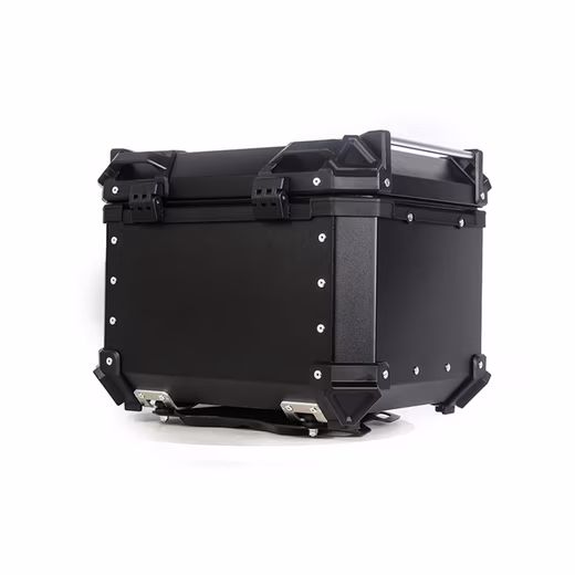 Motorcycle Top Case, 45L Aluminum Alloy Motorcycle Case