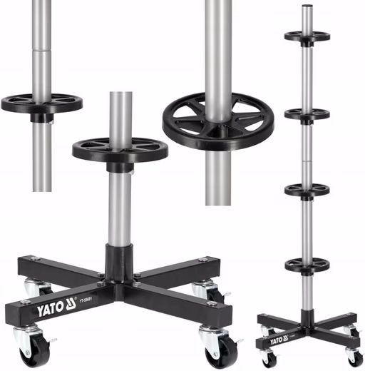 Rim tree, mobile rim stand, tire tree for wheels and tires up to 225mm