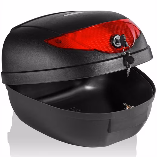 Top case 24 Liter Topcase Motorcycle Top Case, Universal Top Case, Helmet Case for Scooters, Motorcycles, Mopeds & Quads - Image 3