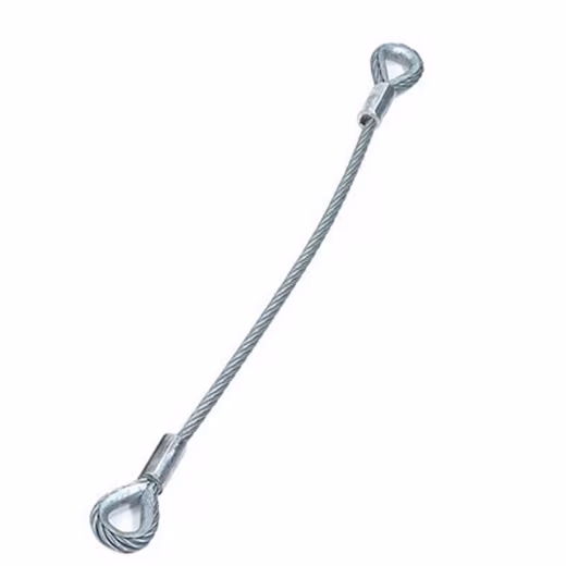 Scaffolding Safety steel rope 10mm x 50cm DIN 56926 Standard Caused Robust Durable