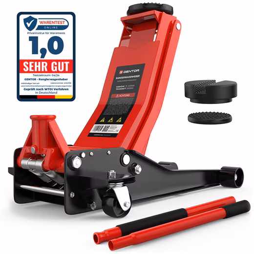 Hydraulic jack, trolley jack, 3t hydraulic, flat