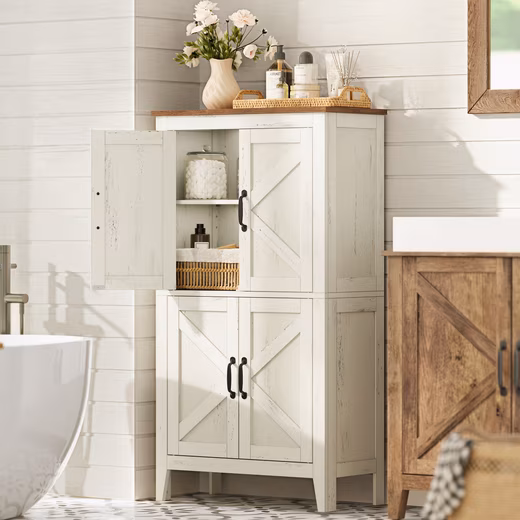 Bathroom chest of drawers, storage cabinet, bathroom cabinet, freestanding kitchen cabinet