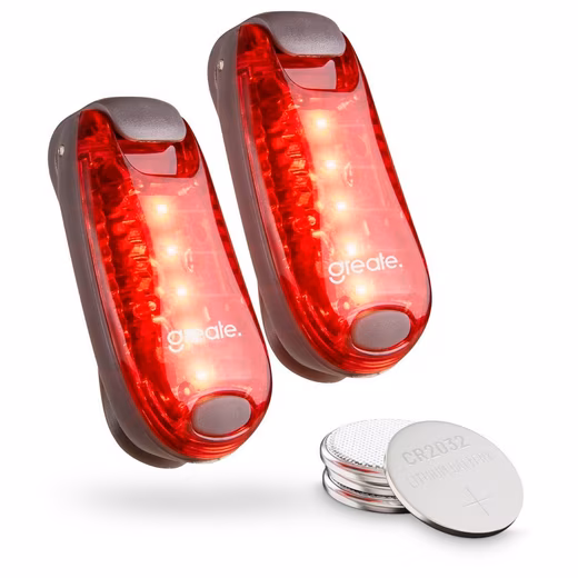 LED Flashing Light 2x LED Flashing Light School Bag - Light Clip Children's Backpack Light (2 pieces) - Image 4