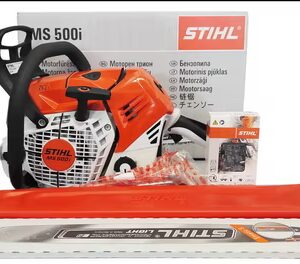 MS 500i-W petrol chainsaw with heated handles, 50 cm