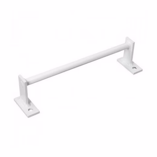 Multi-purpose ladder KF wall anchor/W white coated