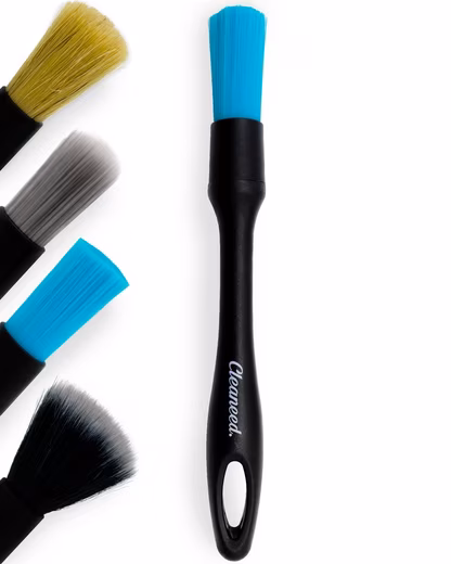 Wheel brush detailing brush car set 4+1 - 4 different universal attachments