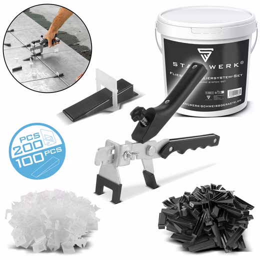 Manual Tile Cutter Tile Leveling Set 200 Pull Tab