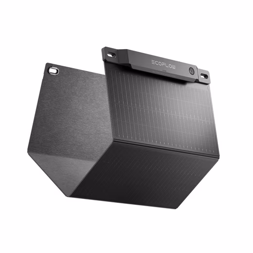 EcoFlow 28W Portable Solar Panel for Backpack with Solar Angle Guide Solar Panel