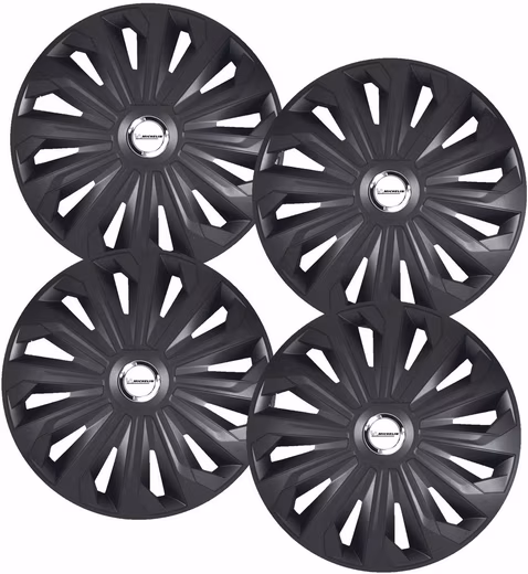 Wheel covers, four pieces, FABIENNE 15 inch wheel cover, universal wheel trim, set of 4