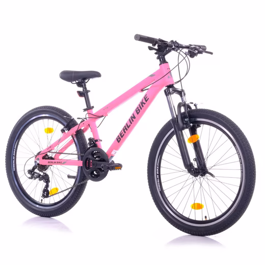 24-inch mountain bike with aluminum frame – Pink