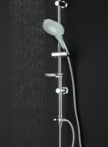 Lina shower rail set