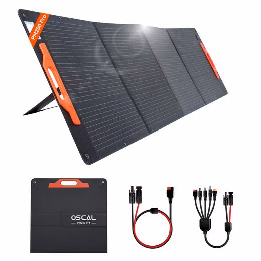 Solar System OSCAL PM400 Pro Foldable Solar Panel 400W Balcony Power Station 400W