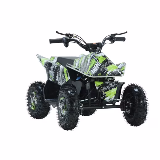E-Quad Electric Cyber ​​Quad Miniquad 500W 36V Pocketquad Children's Quad ATV M2 Green