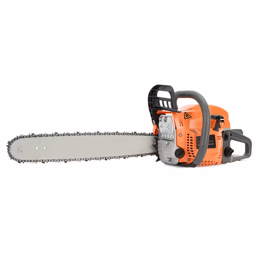 Petrol chainsaw 55cc Petrol chainsaw, ergonomic handle, double chain brake