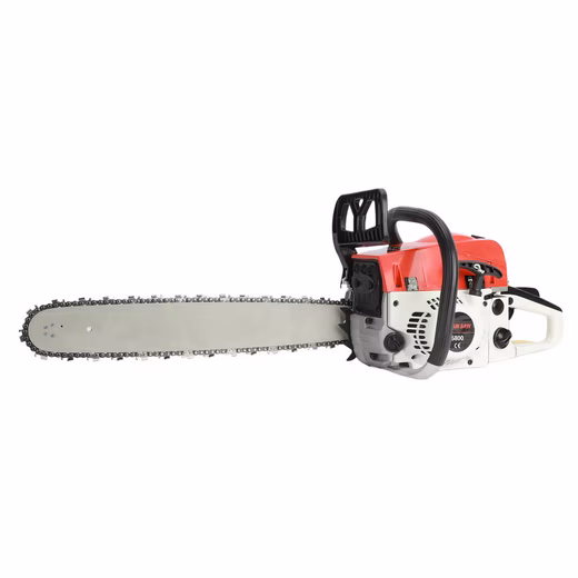 Petrol chainsaw 58cc, 2100w, Maximum cutting diameter: 55cm