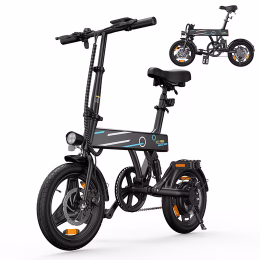 E-Bike City Bike EB1 Foldable E-Bike 280WH Pedelec, 36V 7.8 AH 60km Range