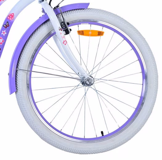 Children's bicycle 24 inch, girls' bicycle, children's bike, LOVELY purple 24123 - Image 3