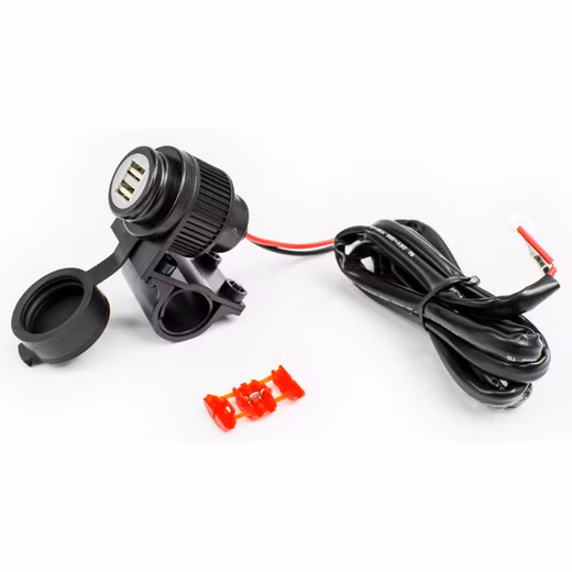 Electronic parking disc with USB socket, for cars, motorcycles, and boats.