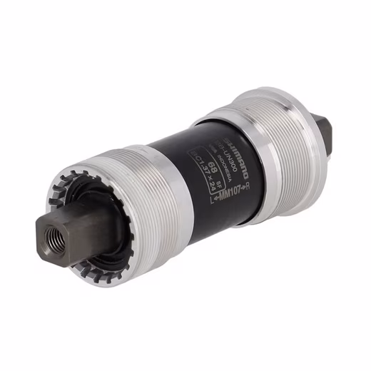 Bicycle crankset compact bottom bracket 68/107mm BBUN300 BSA square taper